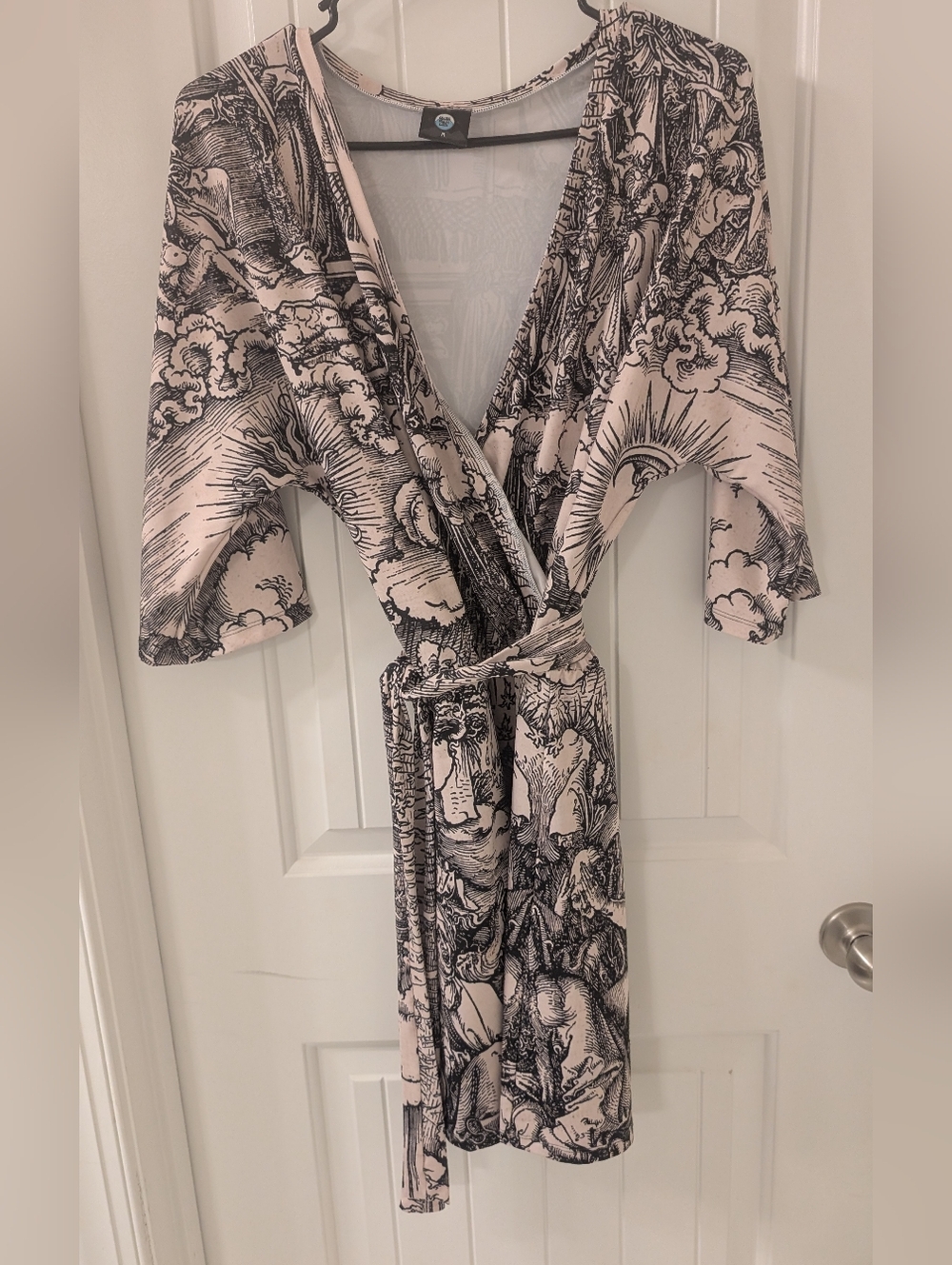 Wolf And Badger - Durer Series Fifth Seal Envelope Dress - Picture 5 of 6